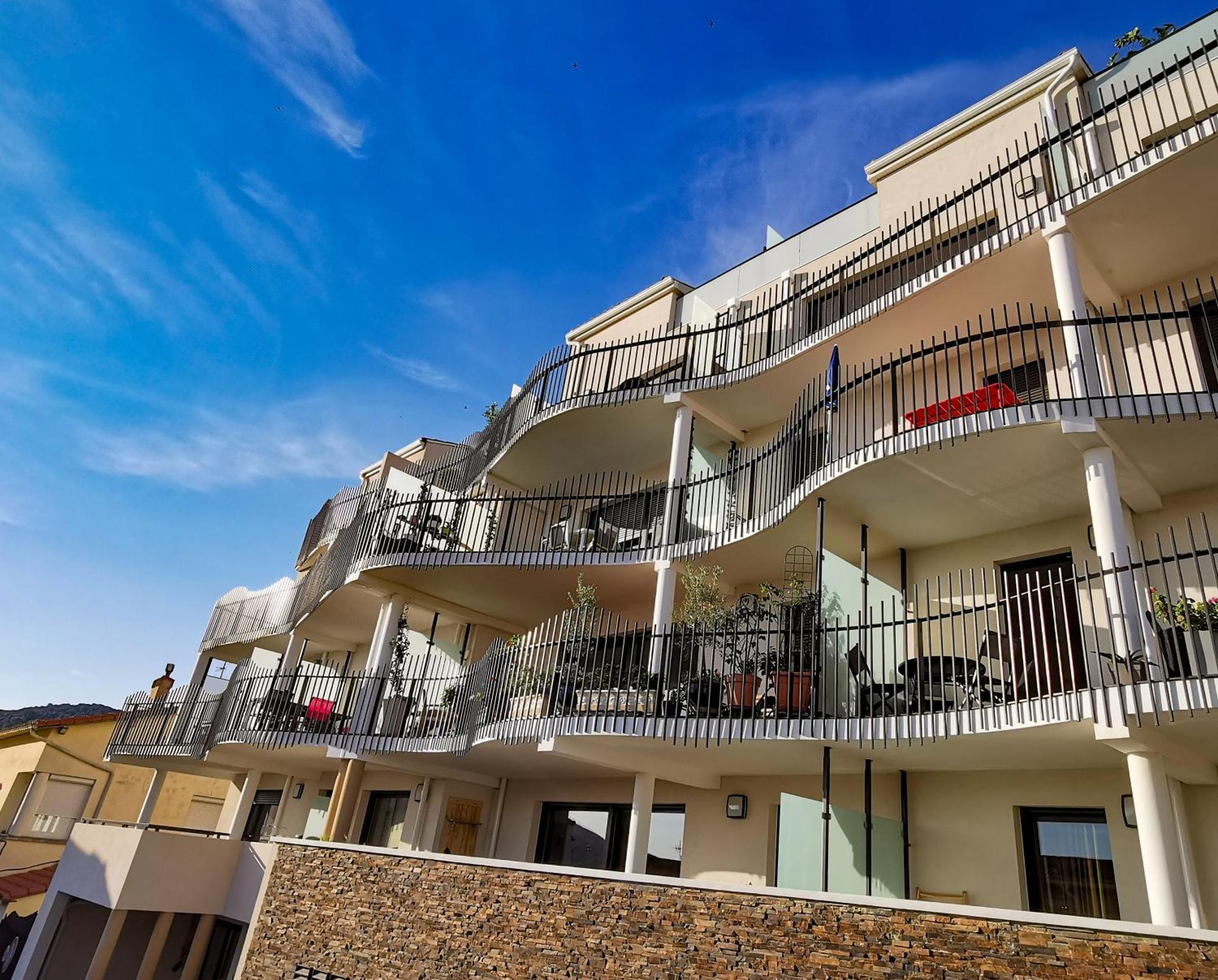 1Br Apartment T2 54M2 Onde Marine 2Nd Floor Lift Wifi Ac Parking Port Vendres Exteriér fotografie